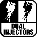 Injetores duplos