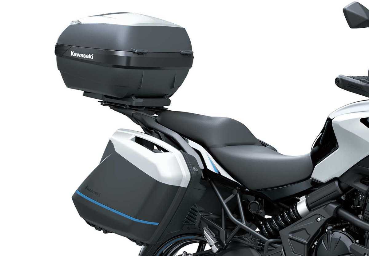 Equipamentos adicionais para uma viagem mais confortável (Versys 650 Tourer)
