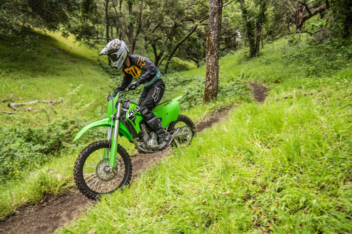 Motocicleta de trilha